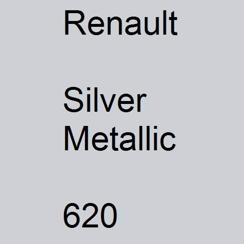 Renault, Silver Metallic, 620.